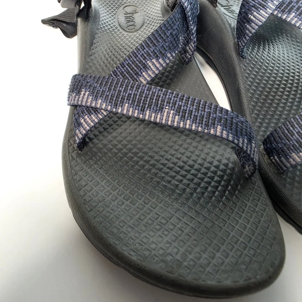 Chaco Z/1 EcoTread Sandals Kids 4 Amp Navy Strappy Outdoor Hiking